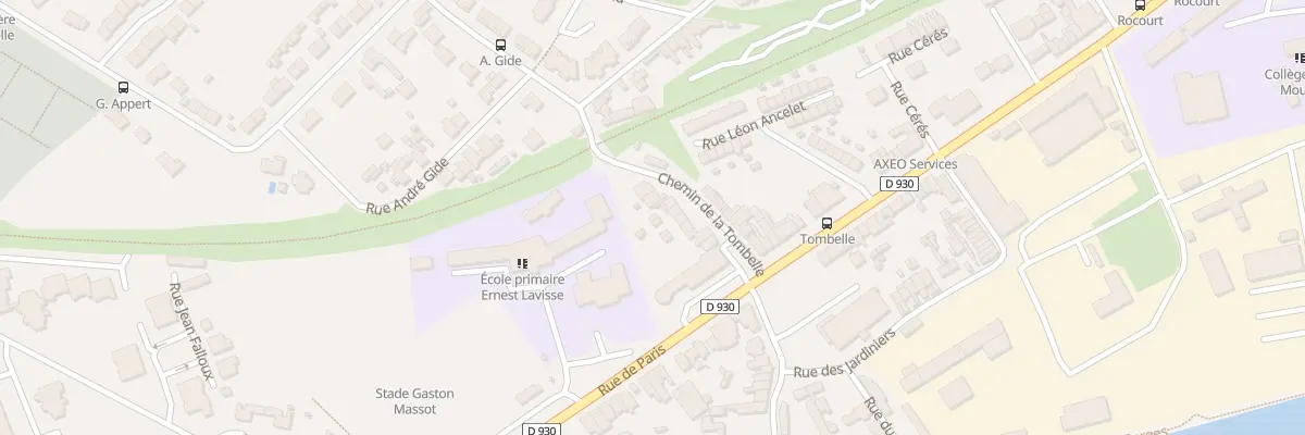 Plan du 11 Che de la Tombelle à Saint-Quentin