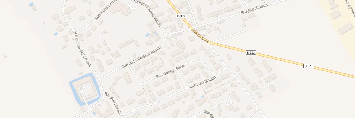 Plan du 9 Rue Georges Sand à Cuy