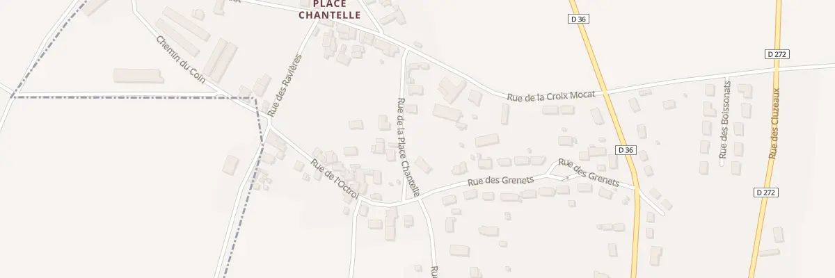 Plan du 5B La Place Chantelle à Biozat