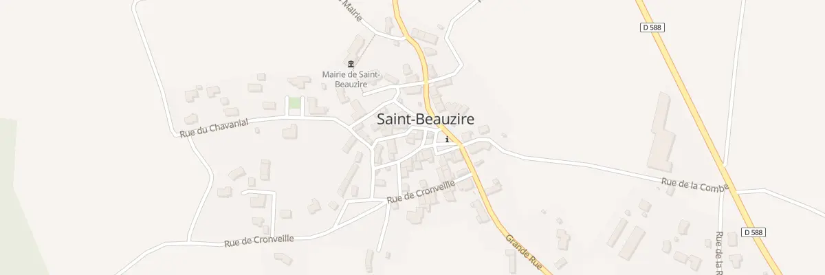 Plan du 5017 Saint Beauzire à Saint-Beauzire