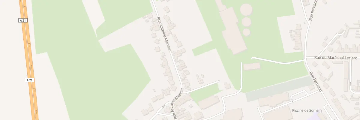 Plan du 64B Rue Antoine Mercier à Somain