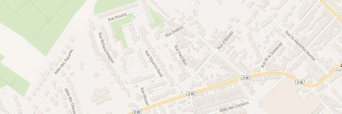 Plan du 13 Rue Paul Bert à Saint-Quentin