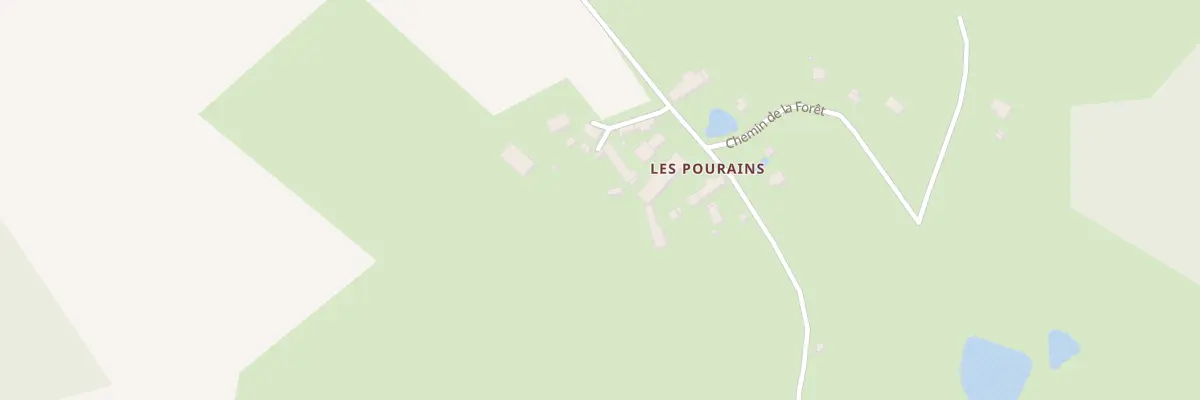 Plan du 11 Les Pourains à Fontenoy