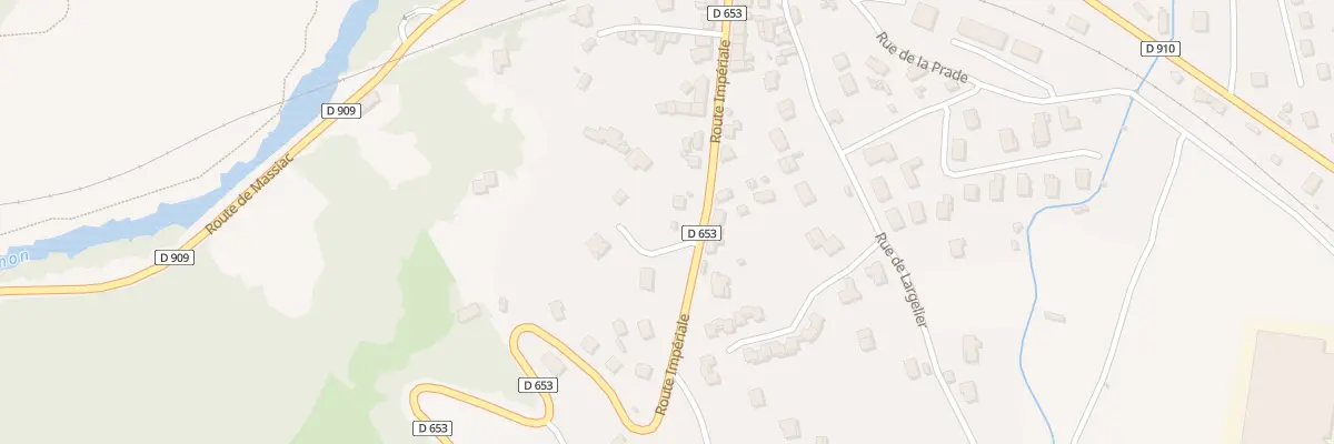 Plan du 26 Rte Impériale à Lempdes-sur-Allagnon