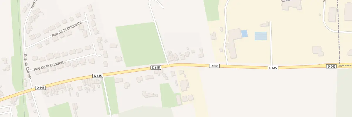 Plan du 313 Rue du General Delestraint à Aniche