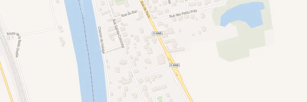 Plan du 5 Rue de Paris à Saint-Denis-lès-Sens