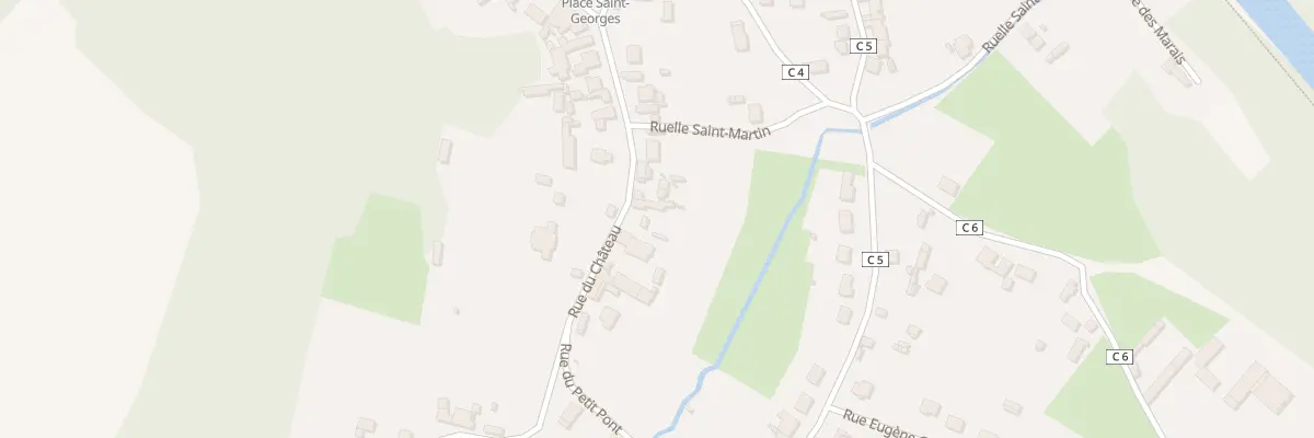 Plan du 13 Rue du Château à Guny