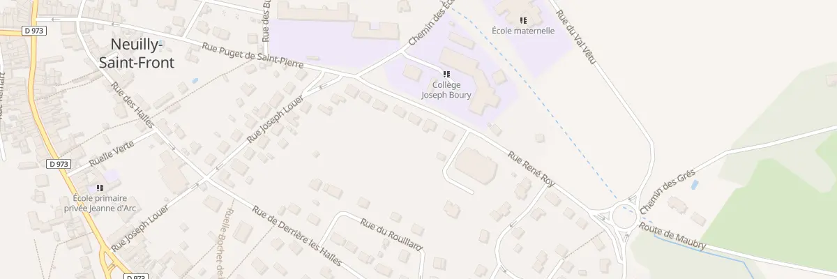Plan du 14 Rue René Roy à Neuilly-Saint-Front