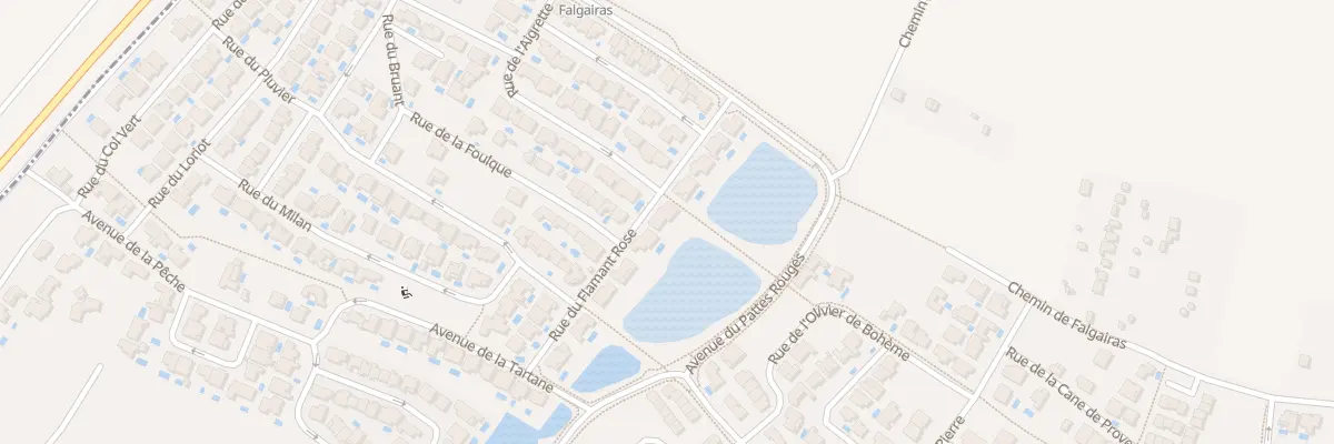 Plan du 9 Rue du Flamant Rose à Sérignan