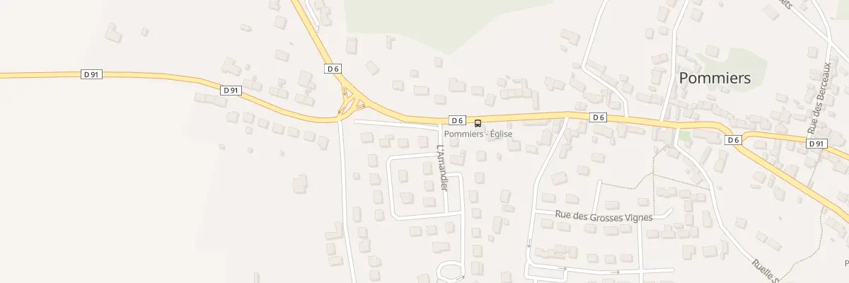 Plan du 22 L’Amandier à Pommiers