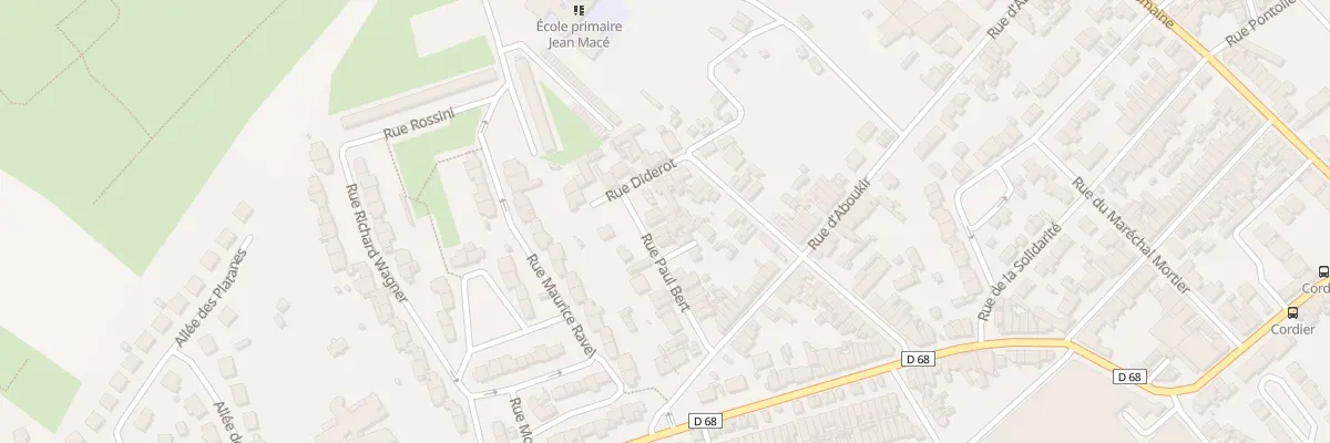 Plan du 26 Rue Paul Bert à Saint-Quentin