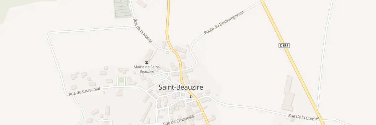 Plan du 5005 Saint Beauzire à Saint-Beauzire