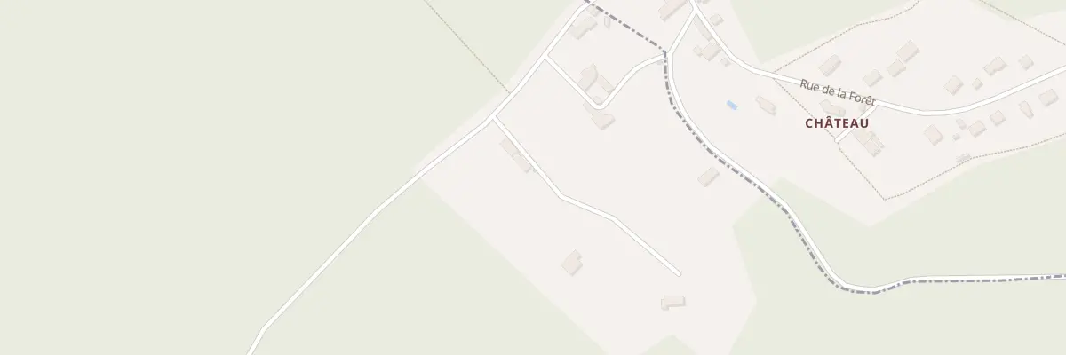 Plan du 8 Château à Bussy-le-Repos