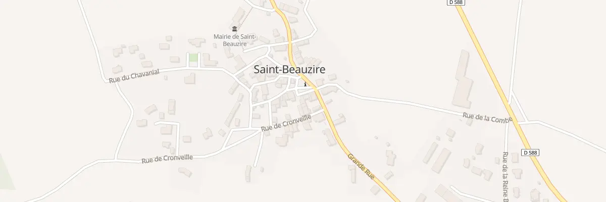 Plan du 3 Le Quai à Saint-Beauzire