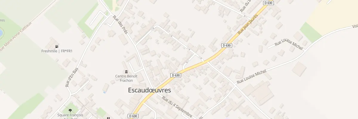 Plan du 239B Rue Jean Jaurès à Escaudœuvres
