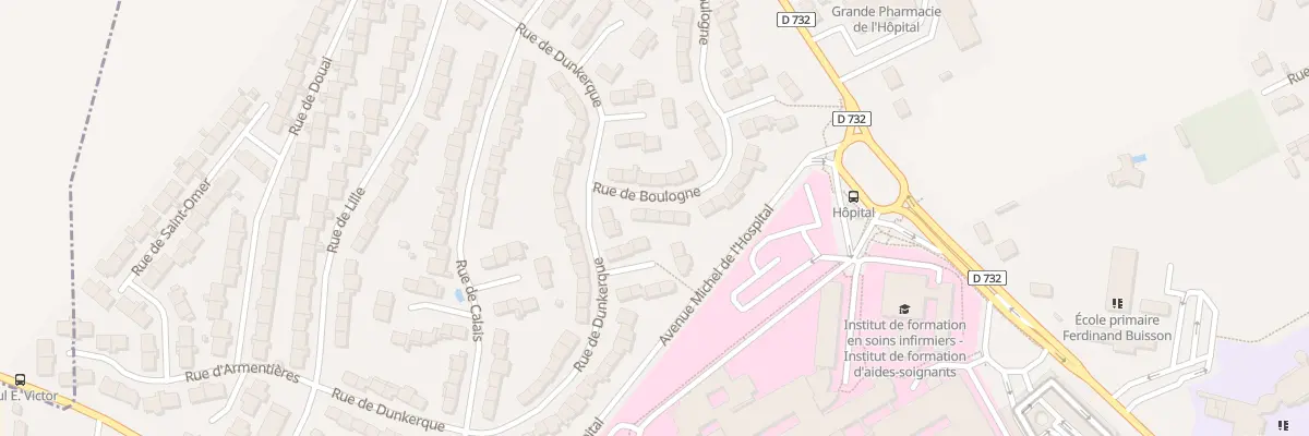 Plan du 69 Rue de Boulogne à Saint-Quentin