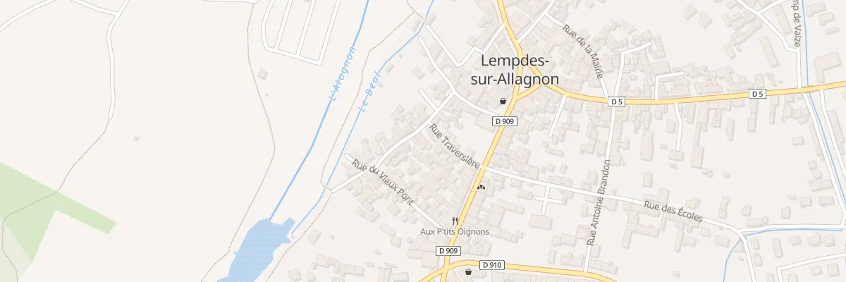 Plan du 41 Rue de l’Enfer à Lempdes-sur-Allagnon