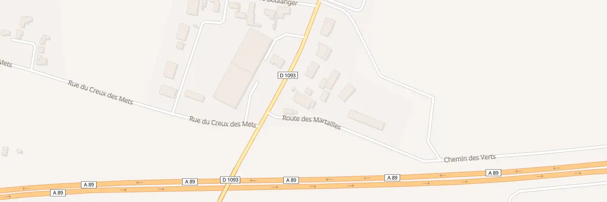 Plan du 2 Rte de Vichy aux Martres-d’Artière