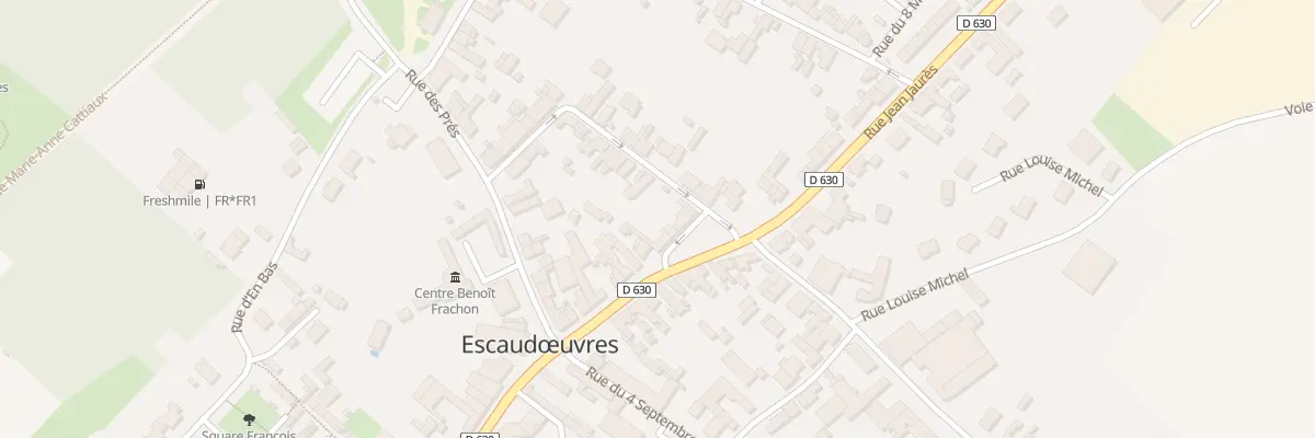 Plan du 239 Rue Jean Jaurès à Escaudœuvres