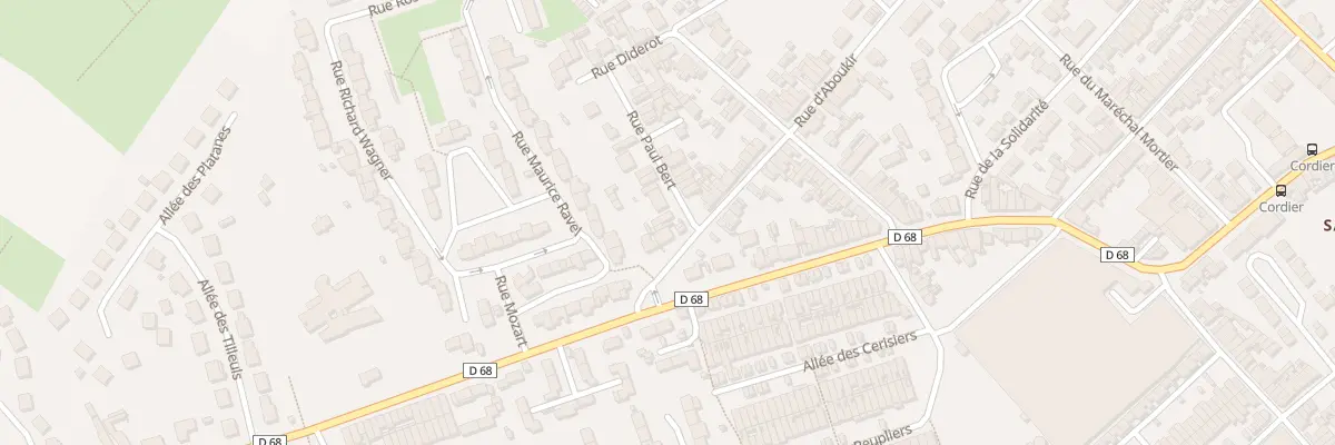 Plan du 1Q Rue Paul Bert à Saint-Quentin