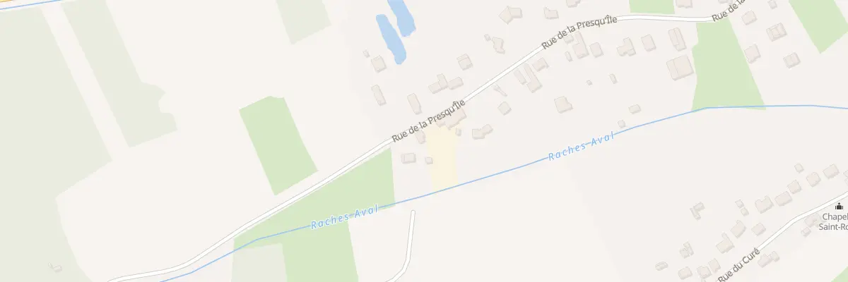 Plan du 43 Rue de la Presqu’Ile à Marchiennes