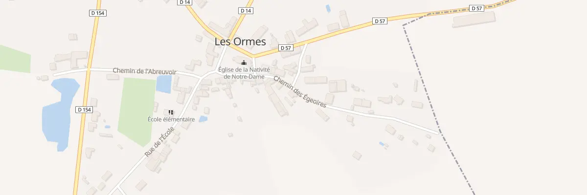 Plan du 9010A Che des Egeoires aux Ormes