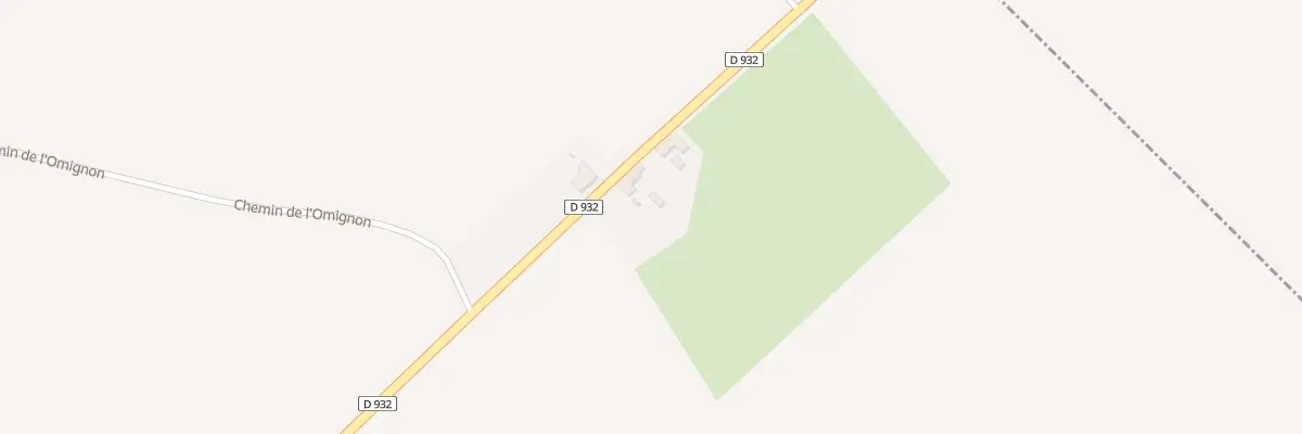 Plan du 4 Ham de la Cantine à Nauroy