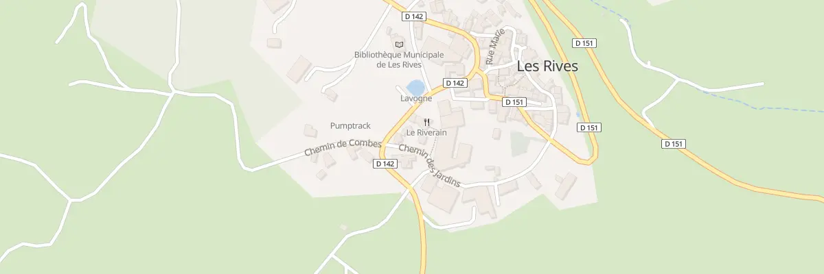 Plan du 5007 Le Village aux Rives