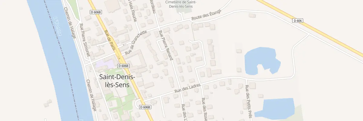 Plan du 6 Rue Pierre Renard à Saint-Denis-lès-Sens