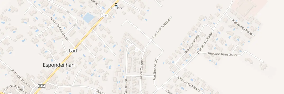 Plan du 339 Rue du Vermentino à Espondeilhan