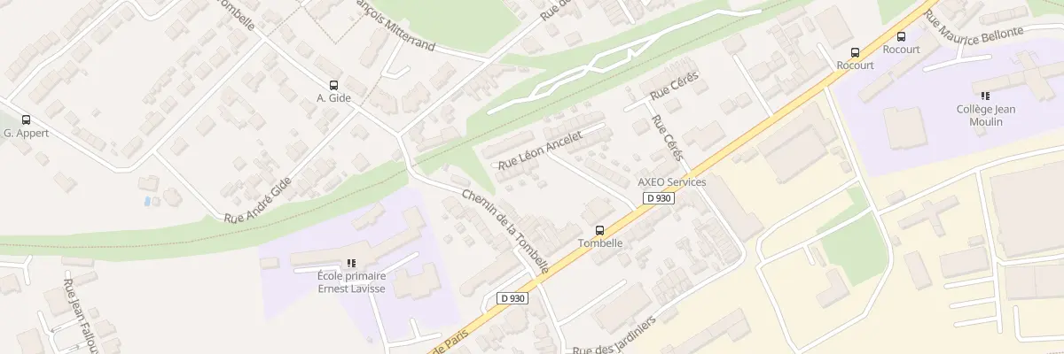 Plan du 15 Rue Léon Ancelet à Saint-Quentin