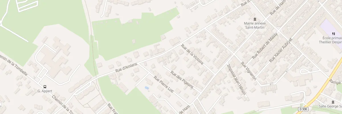 Plan du 55T Rue d’Amiens à Saint-Quentin