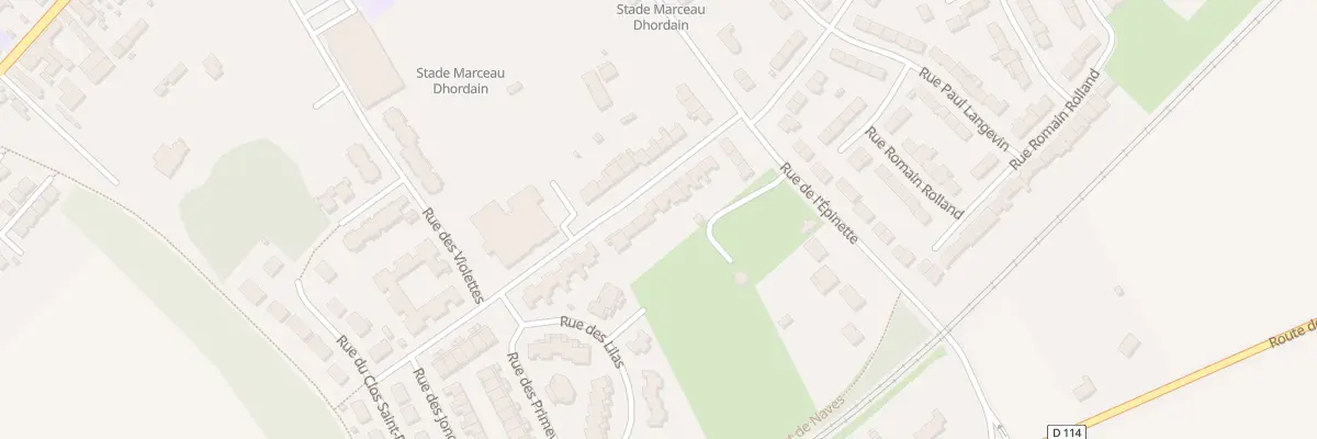 Plan du 64 Rue de l’Épinette à Escaudœuvres