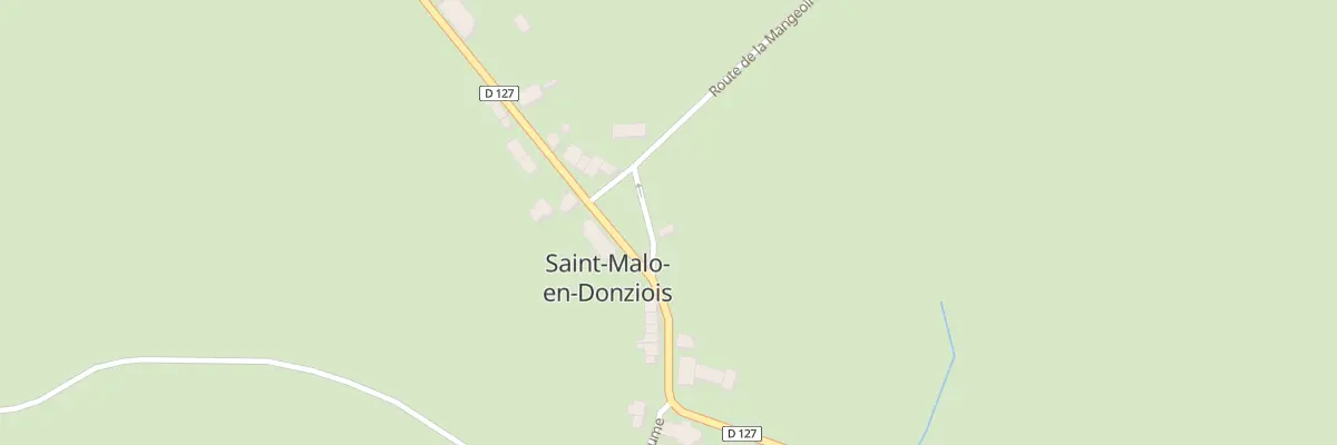 Plan du 4 Rue Raymond Aubrac à Saint-Malo-en-Donziois