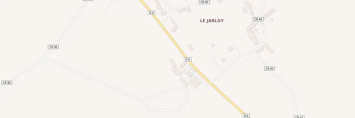 Plan du 207 Le Jarloy à Lainsecq