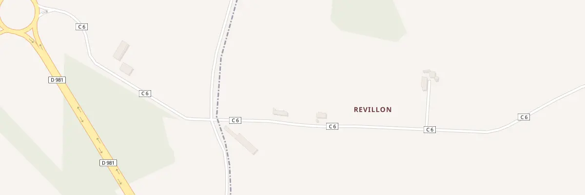 Plan du 930 Revillon à Imphy