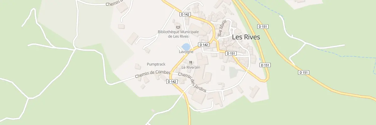 Plan du 5 Rte de Bedarieux aux Rives