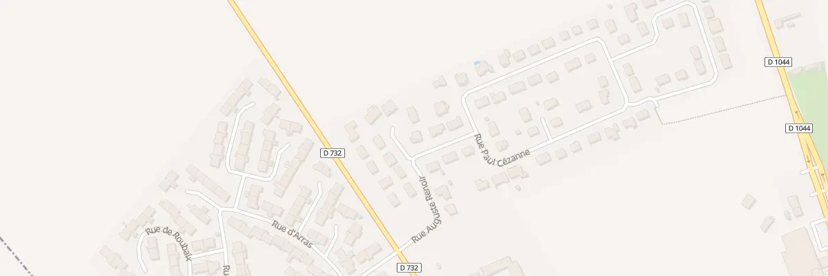 Plan du 139 Rue Auguste Renoir à Saint-Quentin