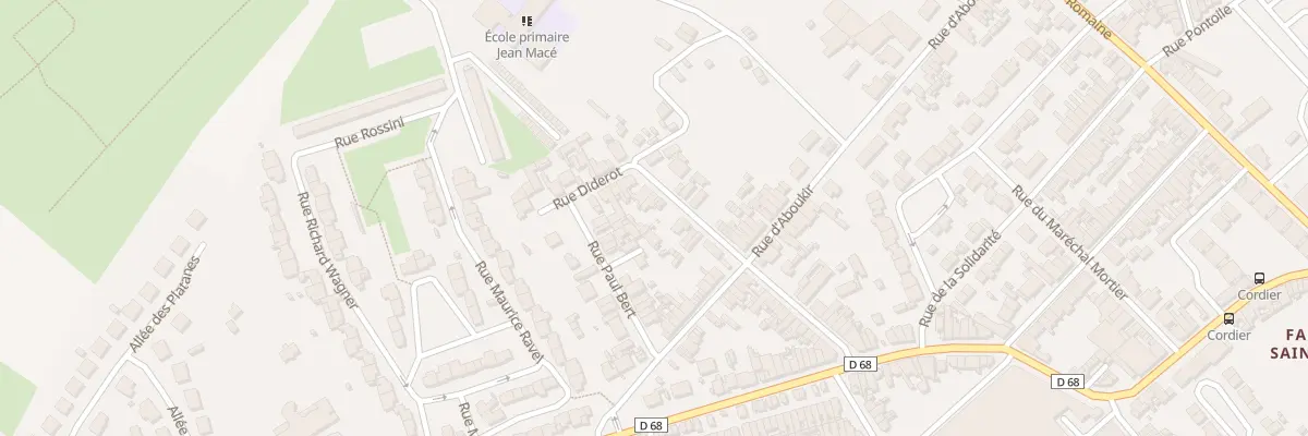 Plan du 37 Rue Jean-baptiste Langrand à Saint-Quentin