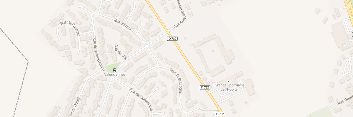 Plan du 17 Rue de Boulogne à Saint-Quentin