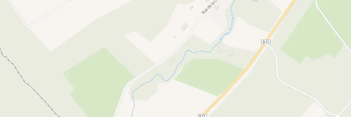 Plan du 5082 Le Vieux Moulin à Domptin