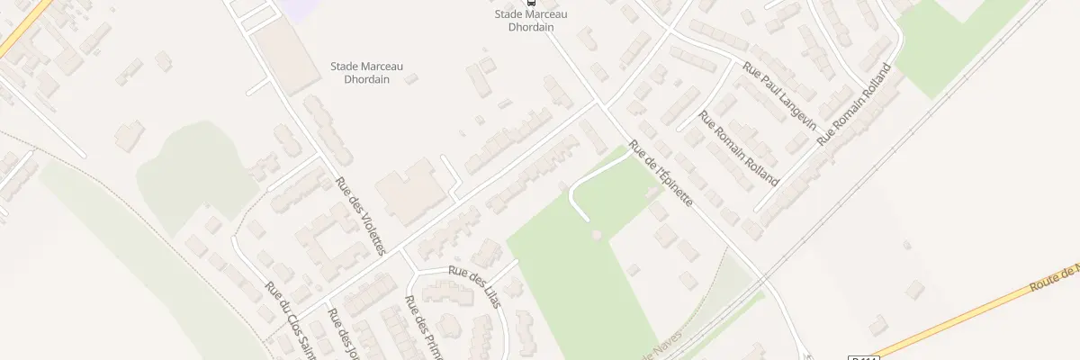 Plan du 66 Rue de l’Épinette à Escaudœuvres