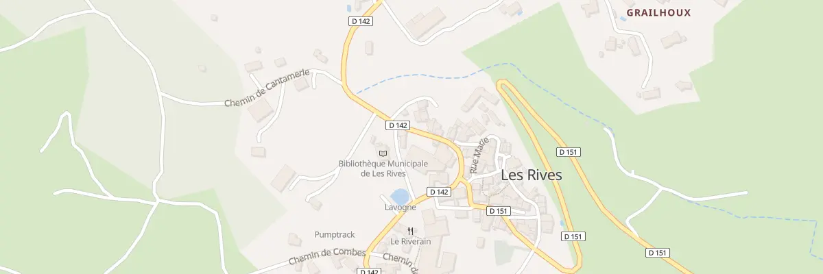 Plan du 5 Rte du Caylar aux Rives