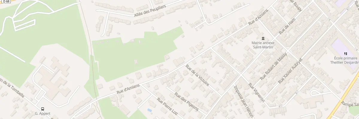 Plan du 54 Rue d’Amiens à Saint-Quentin