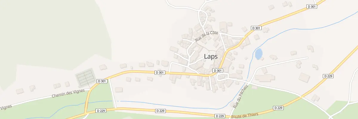 Plan du 27 Imp de Foussat à Laps