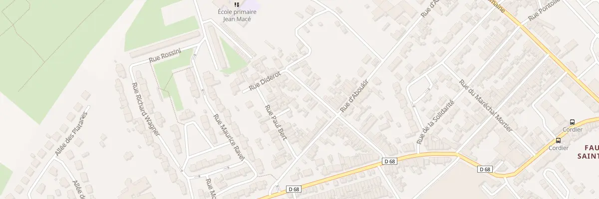 Plan du 35 Rue Jean-baptiste Langrand à Saint-Quentin
