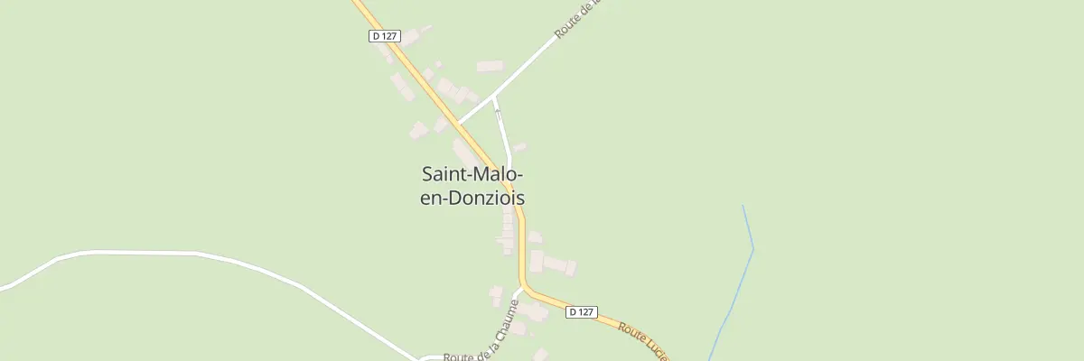 Plan du 2 Rue Raymond Aubrac à Saint-Malo-en-Donziois