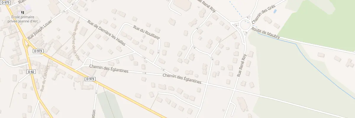 Plan du 10 Che des Glycines à Neuilly-Saint-Front