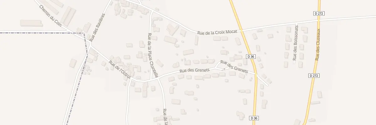 Plan du 16 Rue des Grenets à Biozat