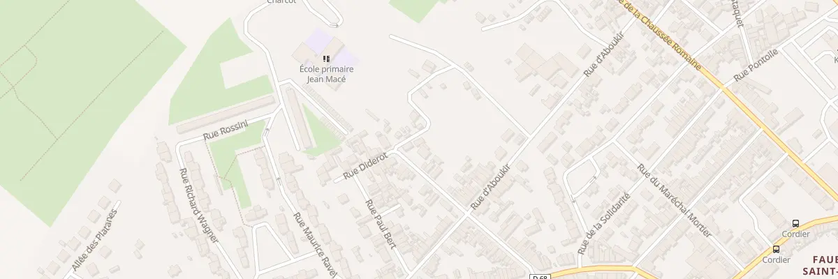 Plan du 40 Rue Jean-baptiste Langrand à Saint-Quentin